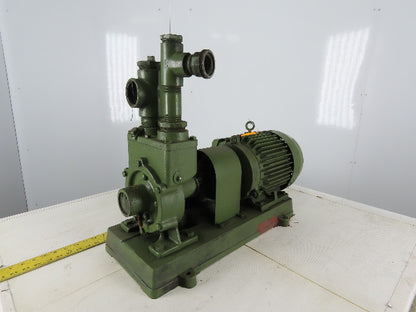 Mikuni 343-1 2" NPT Cast Iron Water/Coolant Pump 3.7KW 200/220V 3Ph 1730 RPM