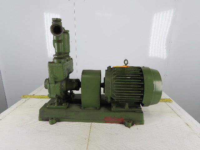 Mikuni 343-1 2" NPT Cast Iron Water/Coolant Pump 3.7KW 200/220V 3Ph 1730 RPM