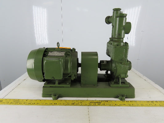 Mikuni 343-1 2" NPT Cast Iron Water/Coolant Pump 3.7KW 200/220V 3Ph 1730 RPM