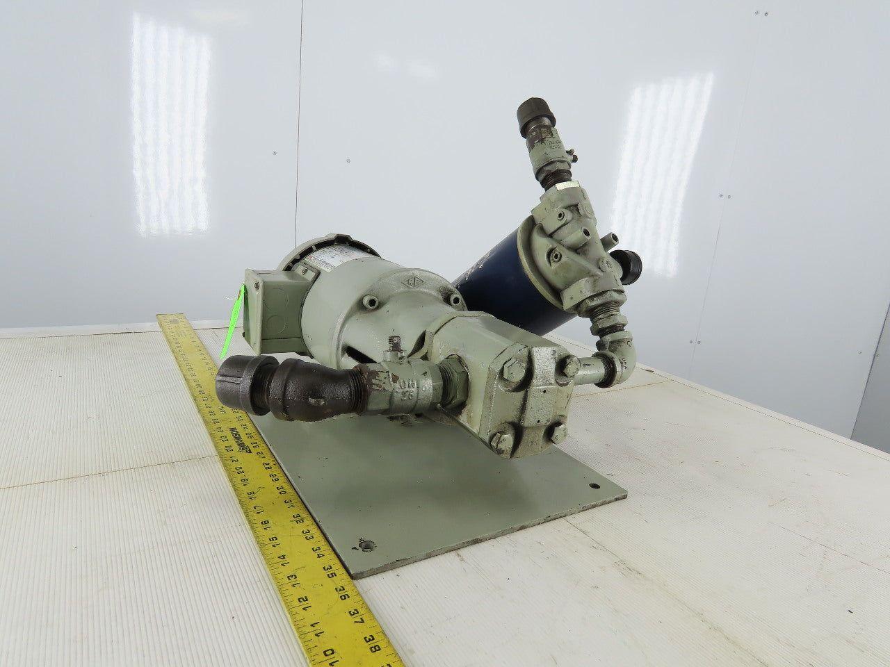 Marathon 6VA56T17F5513E 1Hp 1725RPM 3Ph 208-230/460V Pump Motor