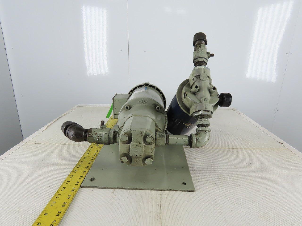 Marathon 6VA56T17F5513E 1Hp 1725RPM 3Ph 208-230/460V Pump Motor