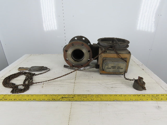 Maxon 4" F 808-CP1 Pneumatic Nat./LP Gas #1 & #2 Fuel Oils Shut off Valve 40PSI