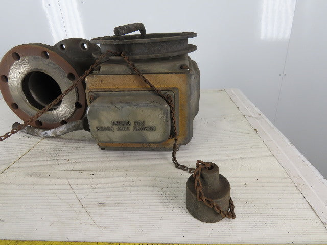 Maxon 4" F 808-CP1 Pneumatic Nat./LP Gas #1 & #2 Fuel Oils Shut off Valve 40PSI