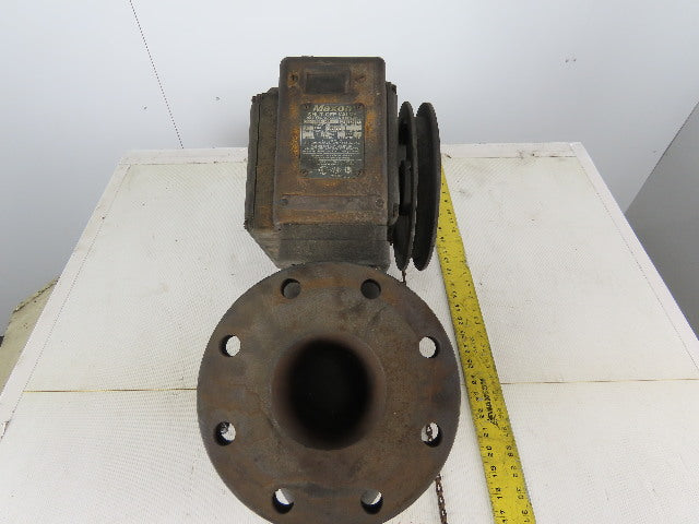 Maxon 4" F 808-CP1 Pneumatic Nat./LP Gas #1 & #2 Fuel Oils Shut off Valve 40PSI