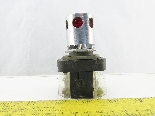 Allen Bradley 800T-RA10/T Red push Button 120V 1N.O 1N.C Series T