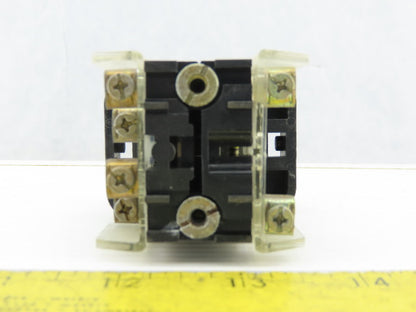 Allen Bradley 800T-RA10/T Red push Button 120V 1N.O 1N.C Series T