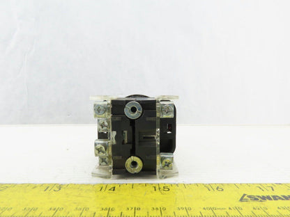 Allen Bradley 800H-FRXNQH24RA7/F Amber Push Button E-Stop 24V 1N.O 1N.C Series F