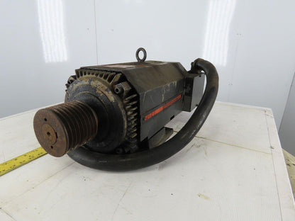 Mitsubishi SJ-18.5 A AC Spindle Servo Motor From a MAZAC QT20N UNI CNC Lathe