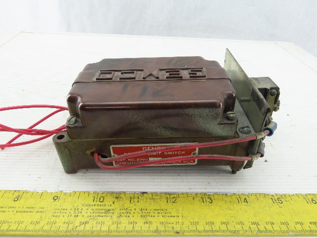 Gemco 20000-1271 Rotary Limit Switch 40:1 Ratio