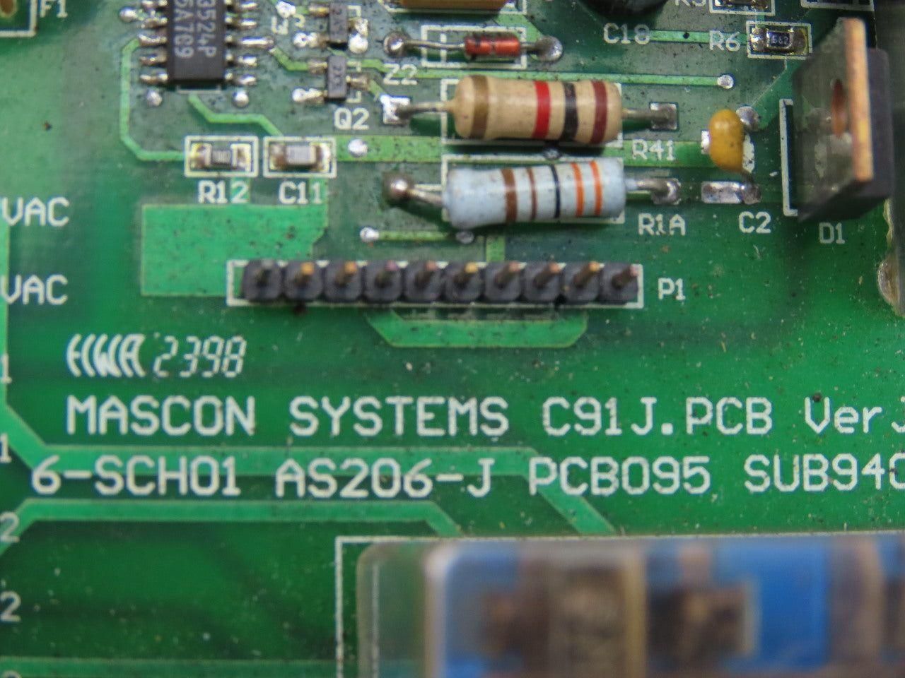 Mascon Systems C91J.PCB Ver. J Circuit Board Card