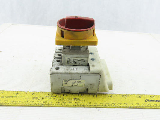 Specher + Schuh L3-80-PE 100A 600V Disconnect Safety Switch W/Operator 3 Pole