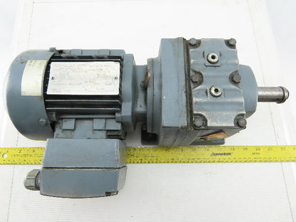 SEW-EURODRIVE R37 DT171C4/TF/IS 45:1 Ratio 0.25kW 38RPM 277/480V Gear Motor