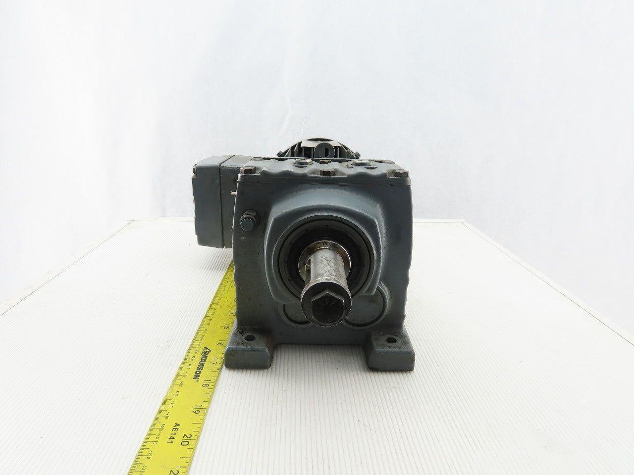 SEW-EURODRIVE R37 DT171C4/TF/IS 45:1 Ratio 0.25kW 38RPM 277/480V Gear Motor