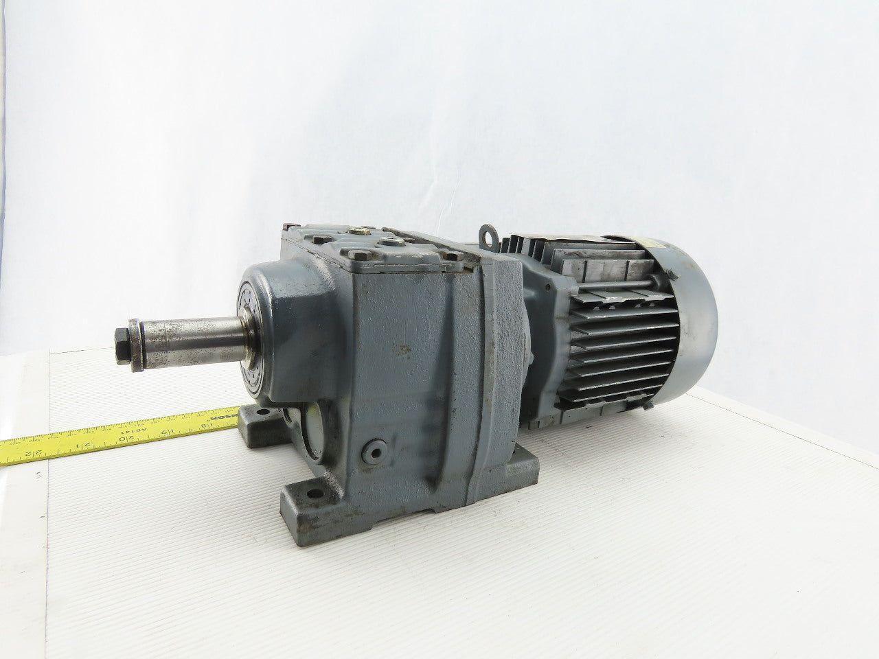 SEW-EURODRIVE R37 DT171C4/TF/IS 45:1 Ratio 0.25kW 38RPM 277/480V Gear Motor