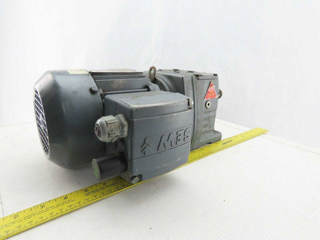 SEW-EURODRIVE R37 DT171C4/TF/IS 45:1 Ratio 0.25kW 38RPM 277/480V Gear Motor