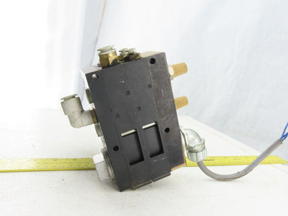 MAC 92B-AAF-000-DM-DFBP-1DM Solenoid Valve Manifold Bank Assembly of 2 24VDC