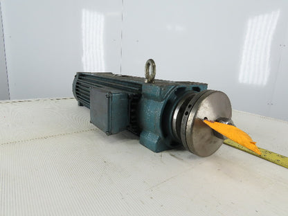 ACC Himmel K75 LP/2 15HP Saw Arbor Motor 230/460V 3Ph 3510RPM 1" Right Hand