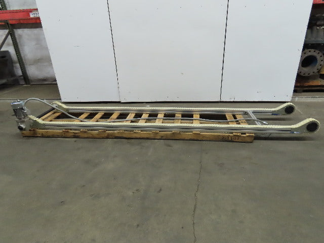 Rexroth VF65 Chain Conveyor 26"x144" 45 FPM 277/460V 3Ph