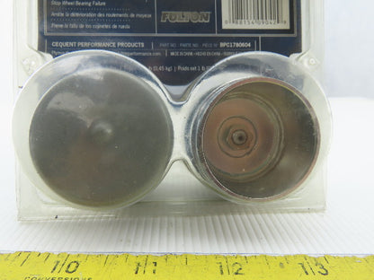 Fulton F3430 1.78" Trailer Wheel Bearing Protector Chrome Plated Cover