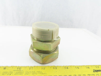 2" NPT Male x 2" Flareless Compression Hydraulic Adaptor