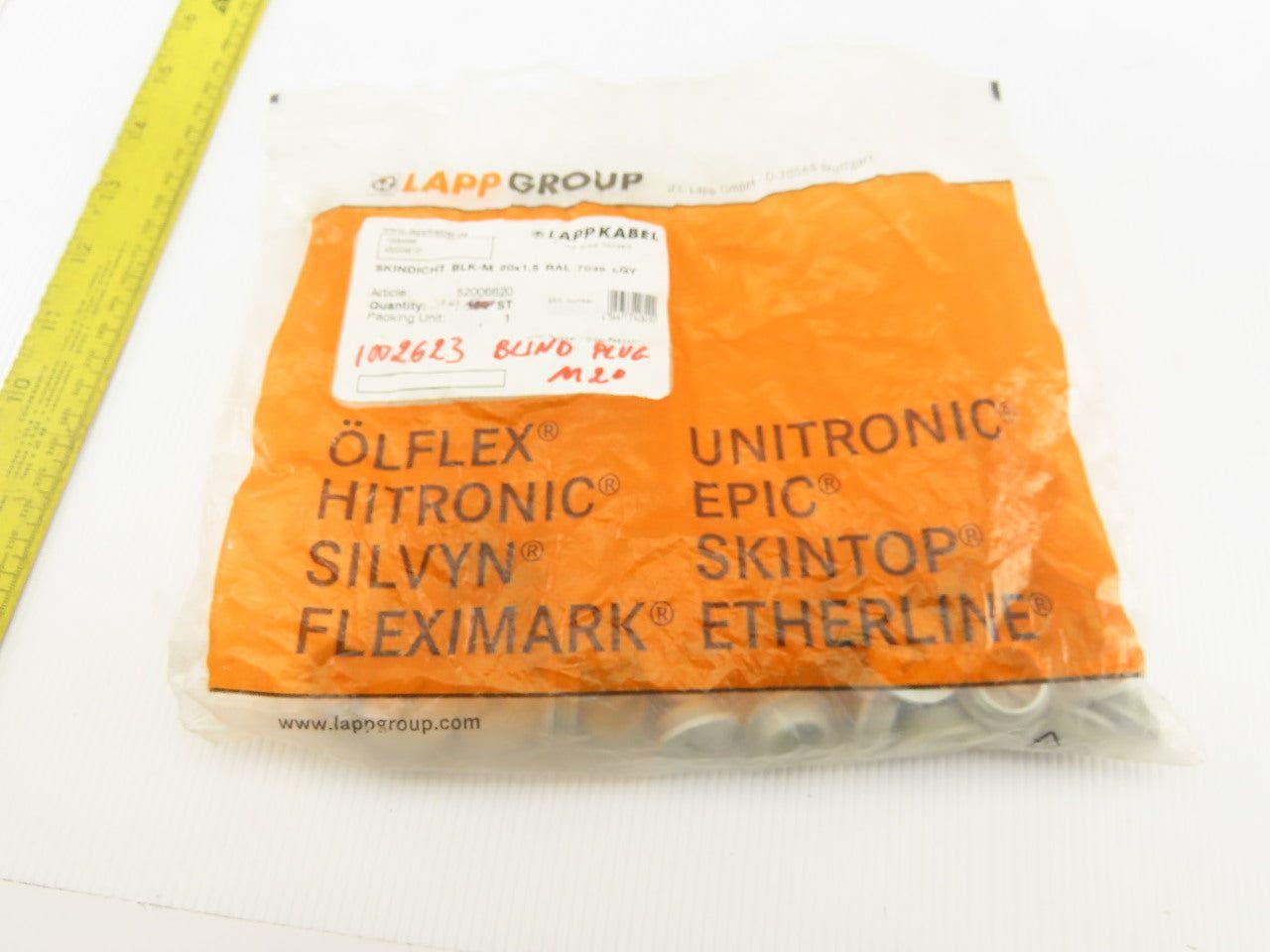 Lapp Kabel M20 x 1.5 Blind Hole Plug Lot Of 39