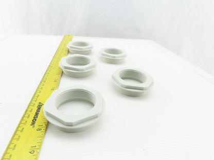 Lapp Kabel Skindicht 63x1.5/50x1.5 Internal External Thread Lock Nut Lot Of 5