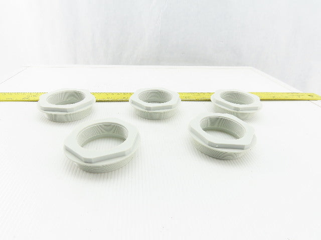 Lapp Kabel Skindicht 63x1.5/50x1.5 Internal External Thread Lock Nut Lot Of 5