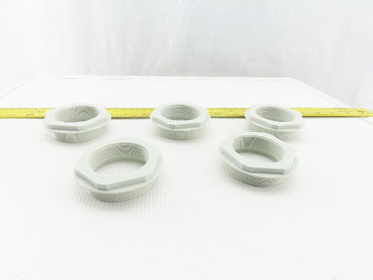 Lapp Kabel Skindicht 63x1.5/50x1.5 Internal External Thread Lock Nut Lot Of 5