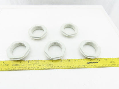 Lapp Kabel Skindicht 63x1.5/50x1.5 Internal External Thread Lock Nut Lot Of 5