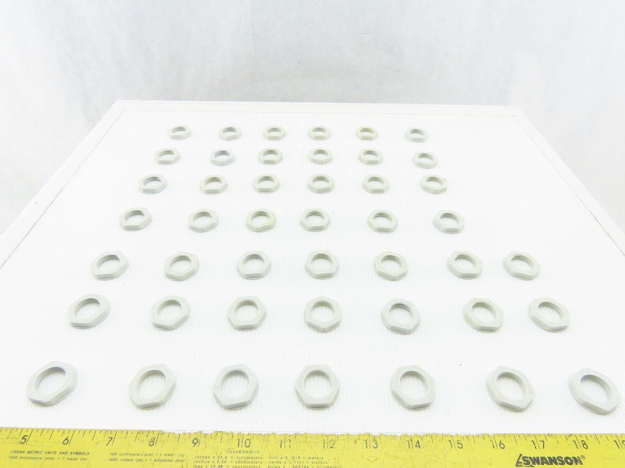 Skintop M20x1.5 Cable Gland Lock Nut Lot Of 45