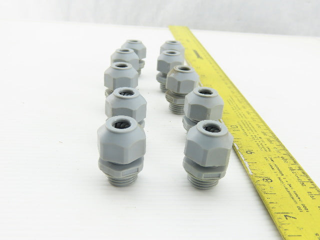 Hubbell M16x1.5 Plastic Cable Gland Strain Relief Lot Of 10