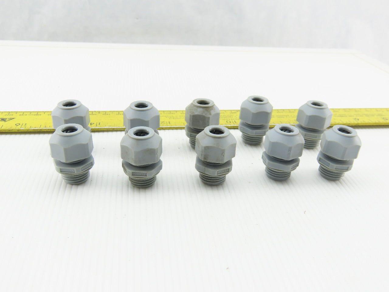 Hubbell M16x1.5 Plastic Cable Gland Strain Relief Lot Of 10