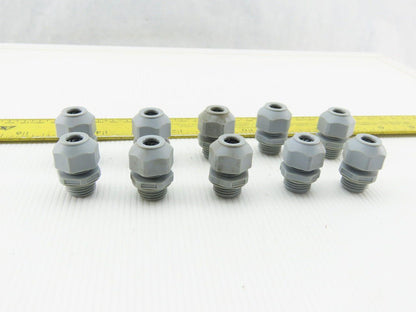 Hubbell M16x1.5 Plastic Cable Gland Strain Relief Lot Of 10