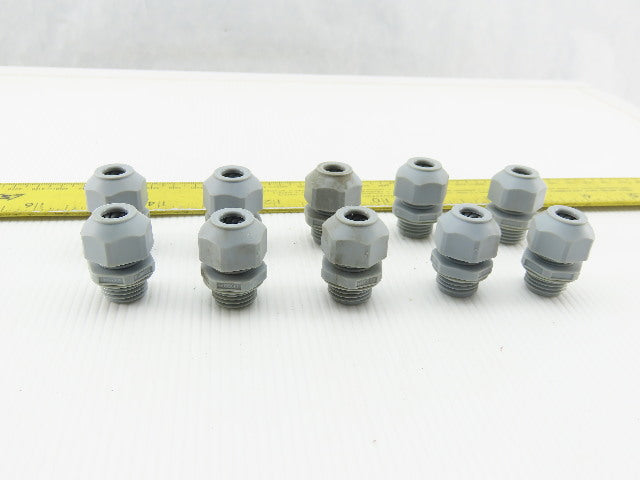 Hubbell M16x1.5 Plastic Cable Gland Strain Relief Lot Of 10