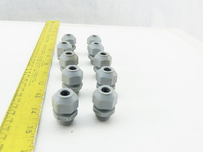 Hubbell M16x1.5 Plastic Cable Gland Strain Relief Lot Of 10