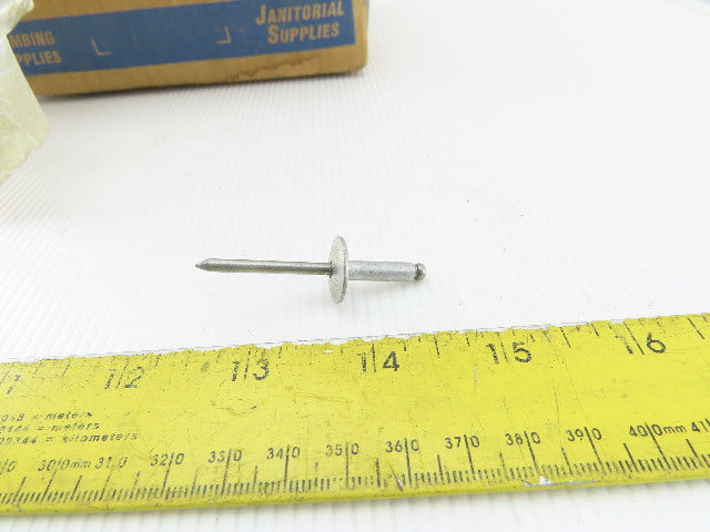 Fastenal ABL68A 3/16" Dia .376-.500" Grip Range  Aluminum Rivet Lot 250