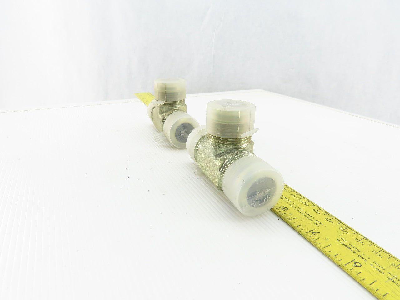 Parker 1-5/16"-12 (-16) Flared Hydraulic Union Tee Lot of 2