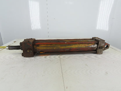 Hydraulic Tie Rod Cylinder 3.5" Bore 18" Stroke Clevis Mount