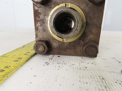 Hydraulic Tie Rod Cylinder 3.5" Bore 18" Stroke Clevis Mount