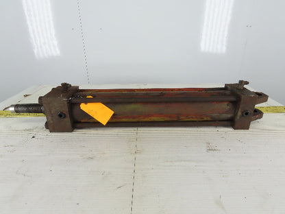 Hydraulic Tie Rod Cylinder 3.5" Bore 18" Stroke Clevis Mount