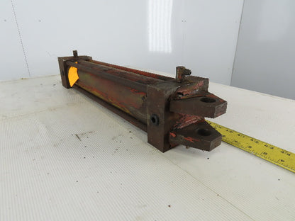 Hydraulic Tie Rod Cylinder 3.5" Bore 18" Stroke Clevis Mount