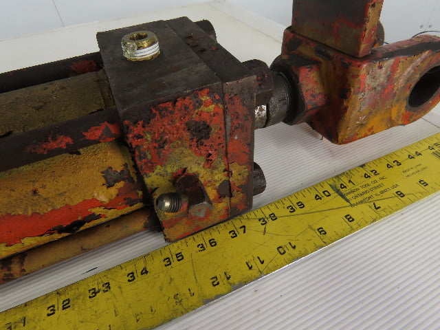Hydraulic Tie Rod Cylinder 3-1/2" Bore 18" Stroke Clevis Mount