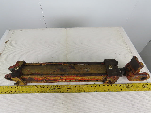 Hydraulic Tie Rod Cylinder 3-1/2" Bore 18" Stroke Clevis Mount