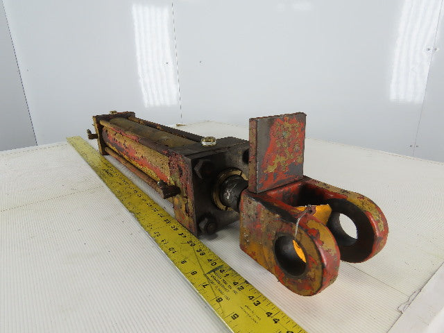 Hydraulic Tie Rod Cylinder 3-1/2" Bore 18" Stroke Clevis Mount