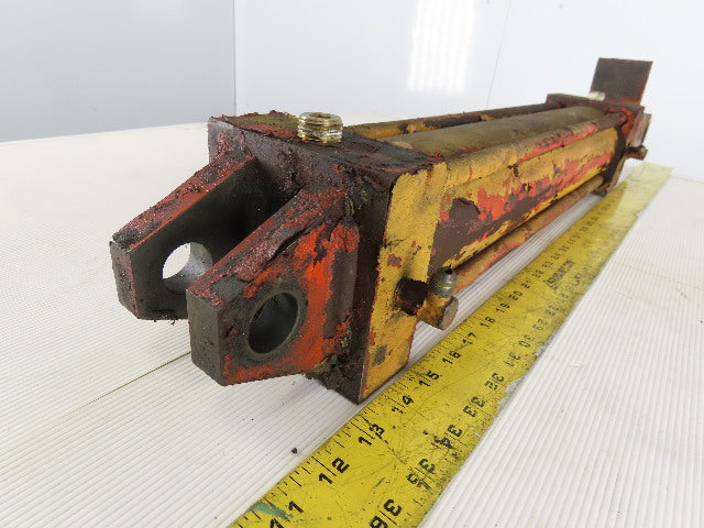 Hydraulic Tie Rod Cylinder 3-1/2" Bore 18" Stroke Clevis Mount
