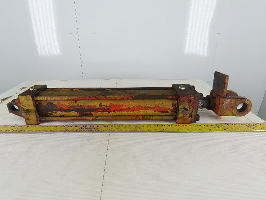 Hydraulic Tie Rod Cylinder 3-1/2" Bore 18" Stroke Clevis Mount