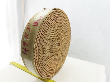 3" Woven Back 1 Ply Cleated Incline Conveyor Belt 49'