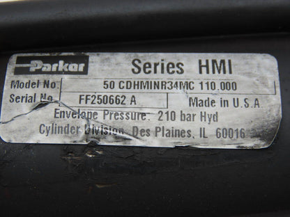 Parker 50 CDHMINR34MC 110.00 Hydraulic Cylinder 60mm Bore 95mm Stroke