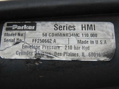 Parker 50 CDHMINR34MC 110.00 Hydraulic Cylinder 60mm Bore 95mm Stroke