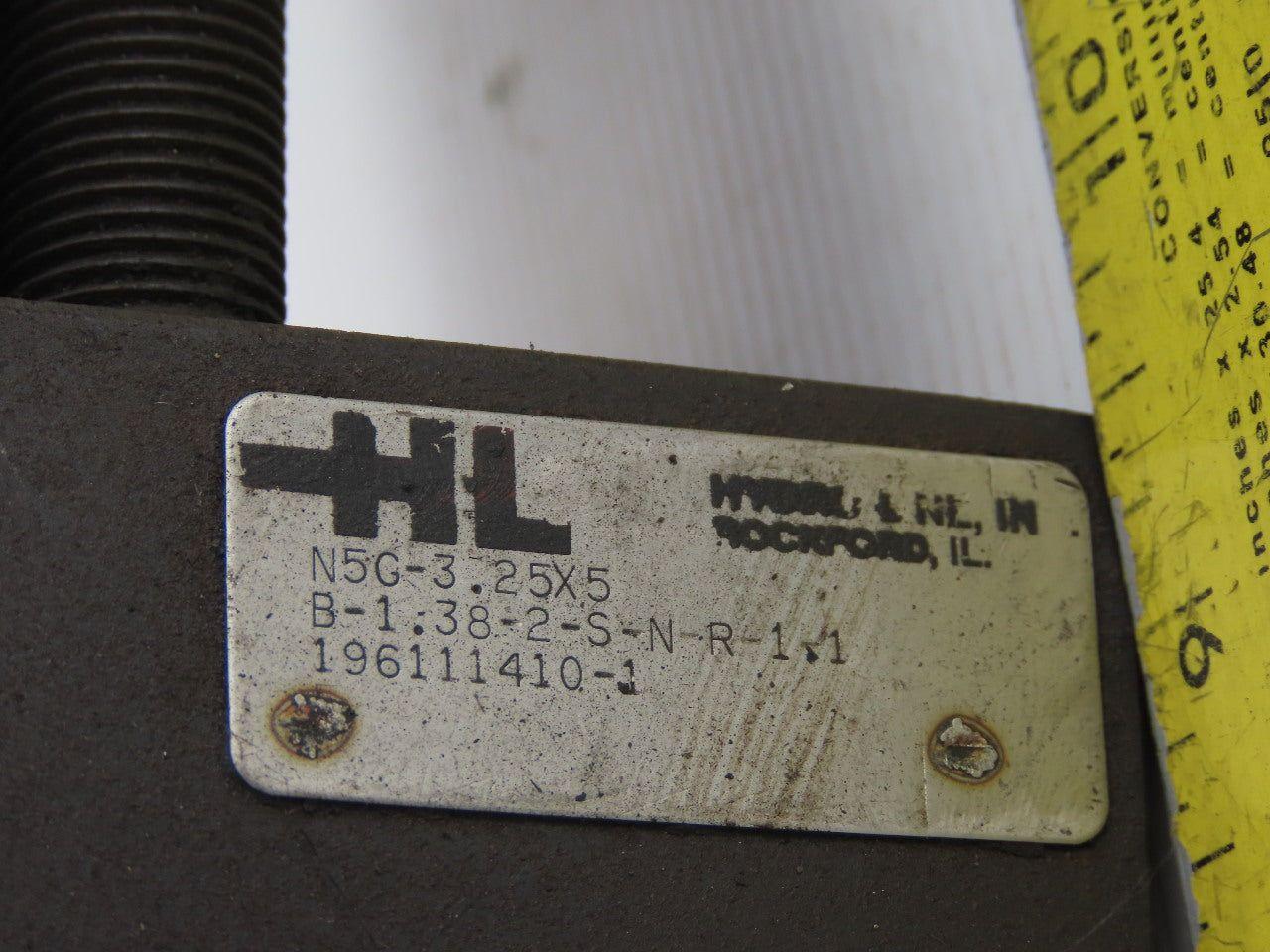 Hydro-Line Hydraulic Cylinder 3-1/4" Bore 5" Stroke Double Acting